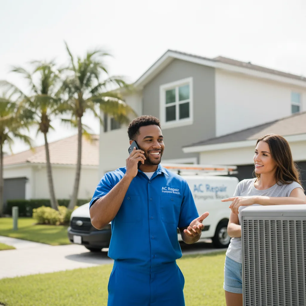 AC Repair Pompano Beach customer support in Factoryville
